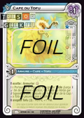 Cape du Tofu FOIL [Dofus Collection 90/100 WAKFU]