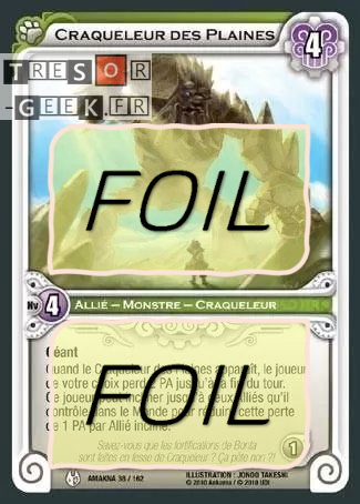 Craqueleur des Plaines FOIL [Dofus Collection 10/100 WAKFU]