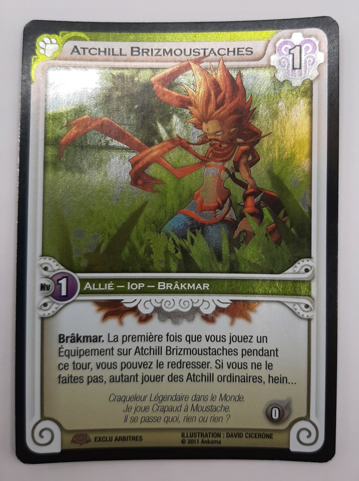 Atchill Brizmoustaches FOIL [Wakfu TCG]