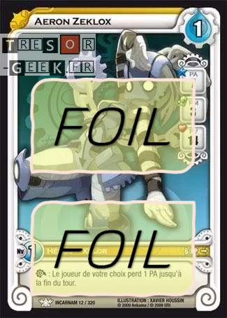 Aeron Zeklox FOIL [Incarnam 12/320 WAKFU]