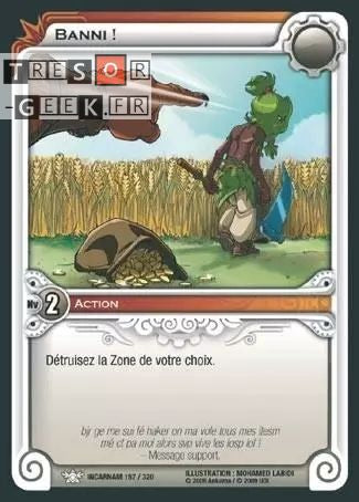 Banni ! [Incarnam 157/320 WAKFU]