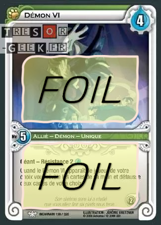 Démon VI FOIL [Incarnam 138/320 WAKFU]