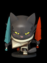 Ush avec épée orange et marron [Krosmaster]