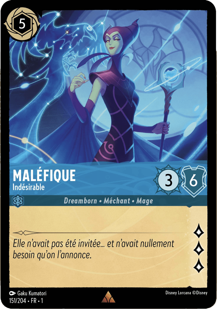Maléfique - Indésirable 151/204 - Lorcana S1 FR