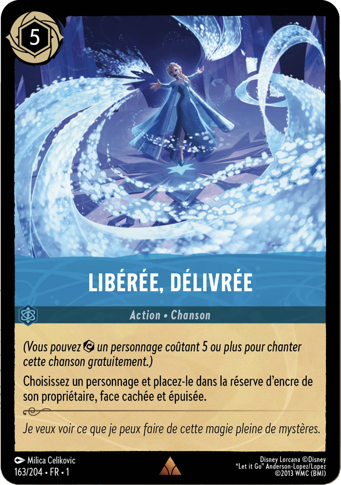 Libérée Délivrée 163/204 - Lorcana S1 FR