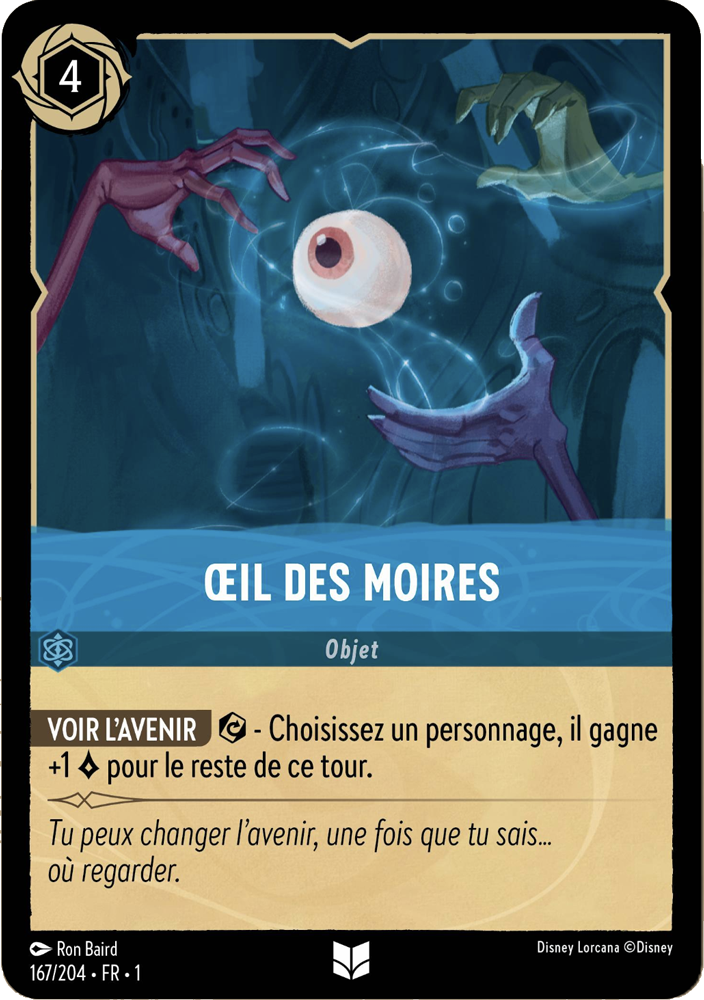 Oeil des Moires 167/204 - Lorcana S1 FR