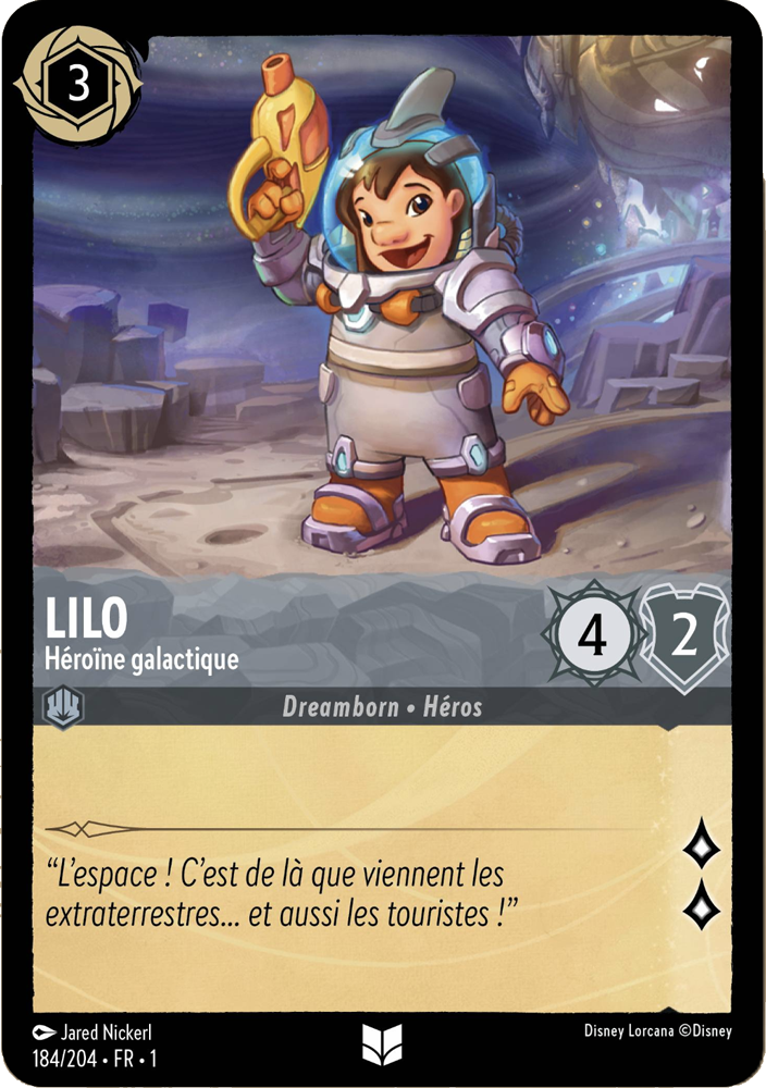 Lilo - Héroïne galactique 184/204 - Lorcana S1 FR