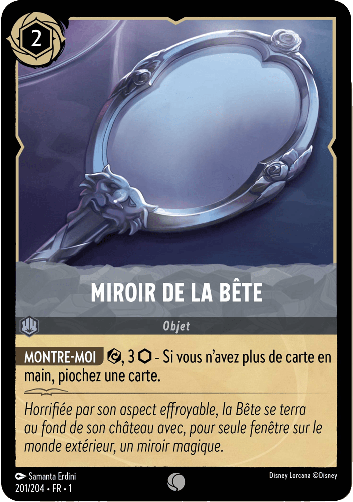 Miroir de la Bête 201/204 - Lorcana S1 FR