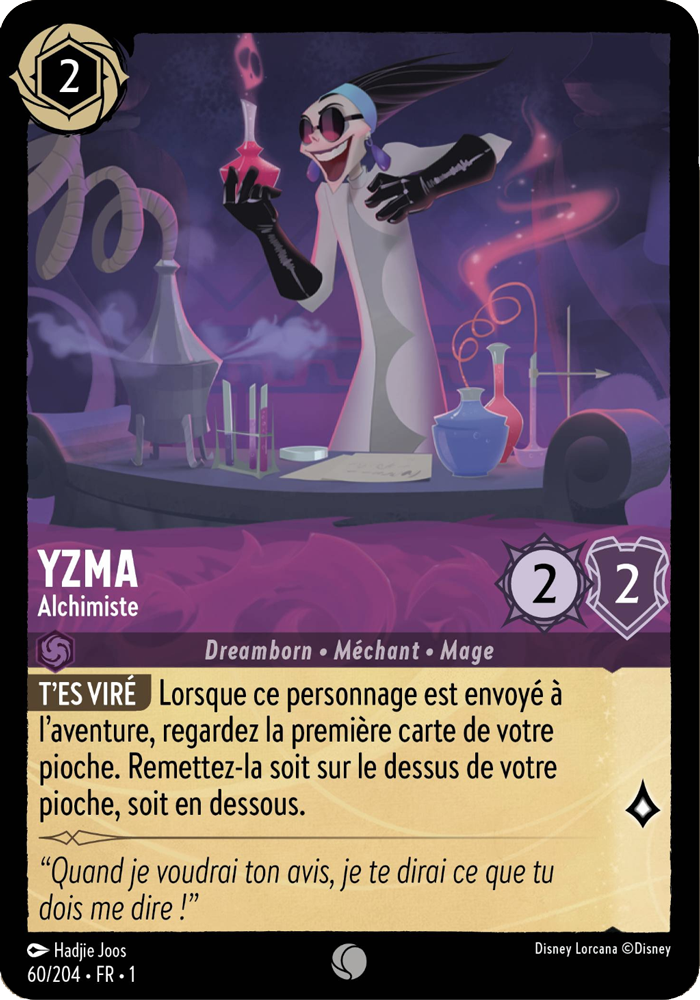 Yzma - Alchimiste 60/204 - Lorcana S1 FR