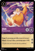 Zeus - Dieu de la Foudre 61/204 - Lorcana S1 FR