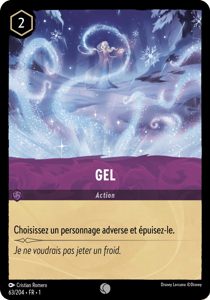 Gel 63/204 - Lorcana S1 FR