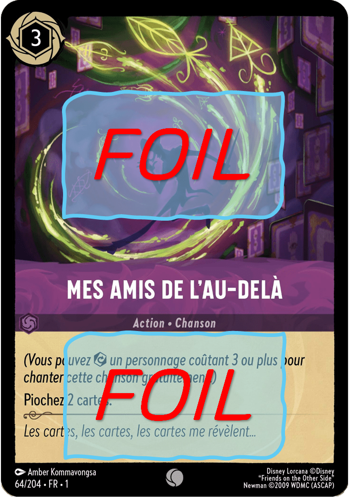 Mes amis de l'au-delà FOIL [64/204 FR 1]