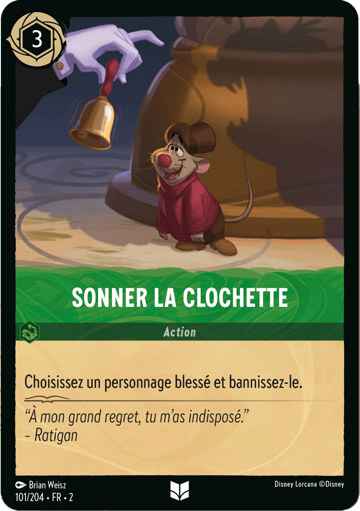Sonner la cloche 101/204 - Lorcana S2 FR
