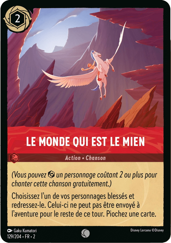 Le monde qui est le mien 129/204 - Lorcana S2 FR