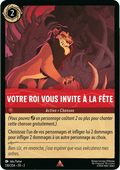 Votre roi nous invite à la fête 130/204 - Lorcana S2 FR