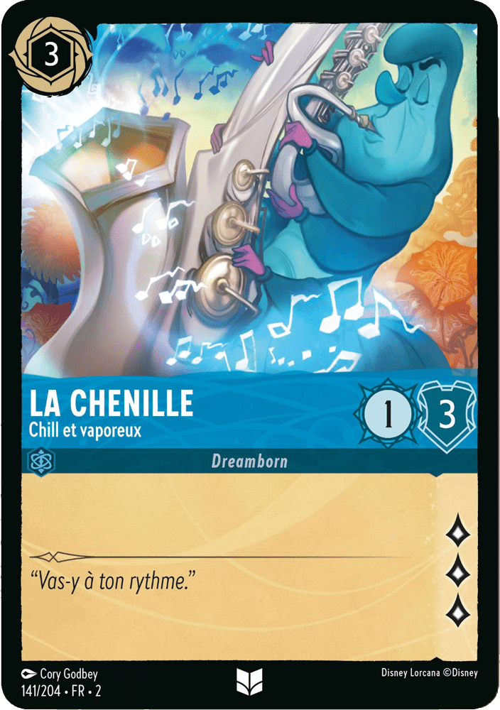 La Chenille - Chill et vaporeux 141/204 - Lorcana S2 FR