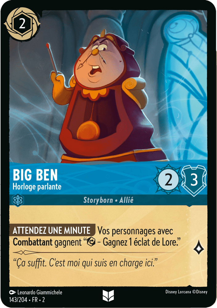Big Ben - Horloge parlante 143/204 - Lorcana S2 FR