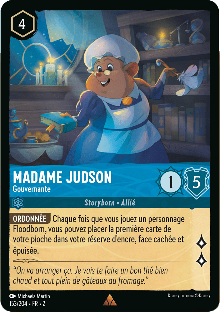 Madame Judson - Gouvernante 153/204 - Lorcana S2 FR