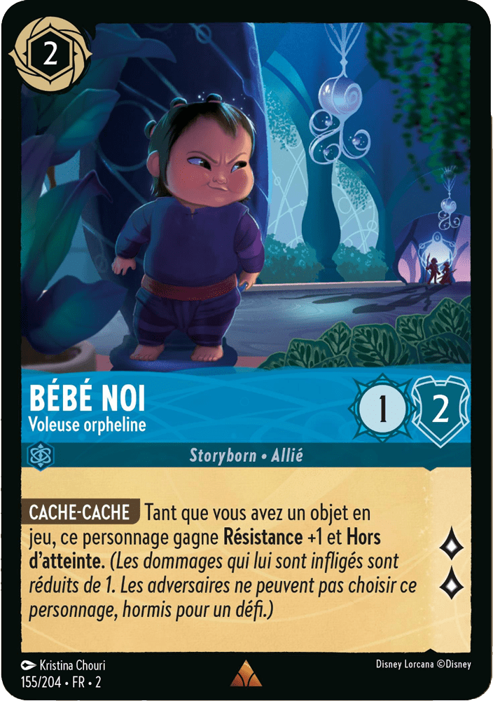 Bébé Noi - Voleuse orpheline 155/204 - Lorcana S2 FR