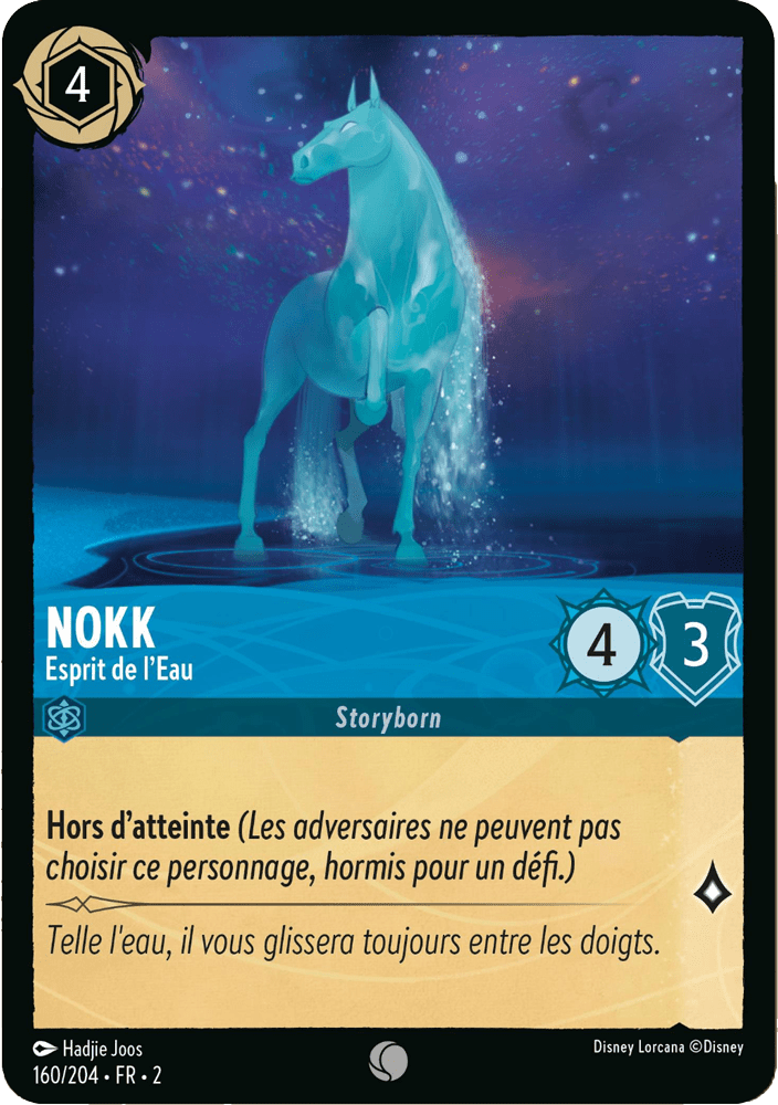 Nokk - Esprit de lEau 160/204 - Lorcana S2 FR