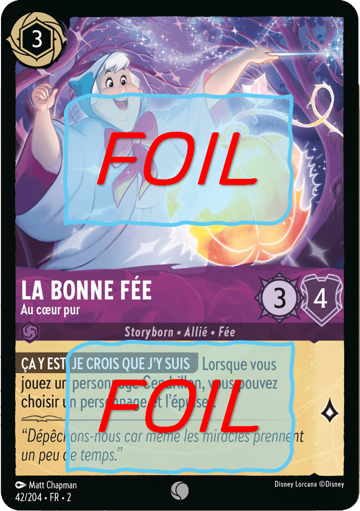 La Bonne Fée - Au coeur pur FOIL [42/204 FR 2]