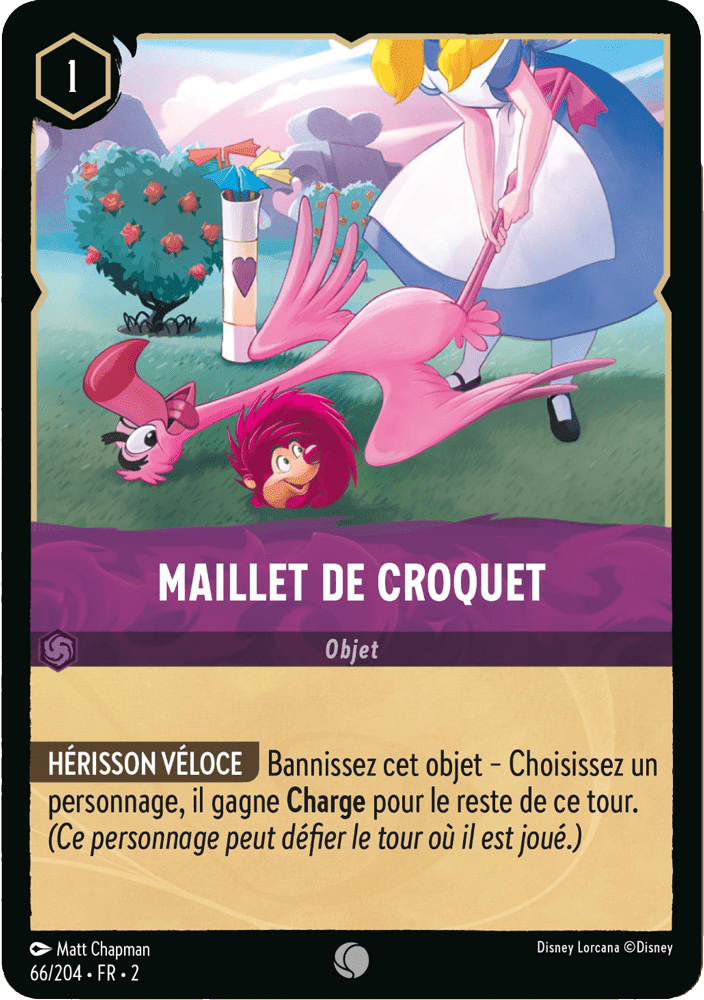 Maillet de Croquet 66/204 - Lorcana S2 FR