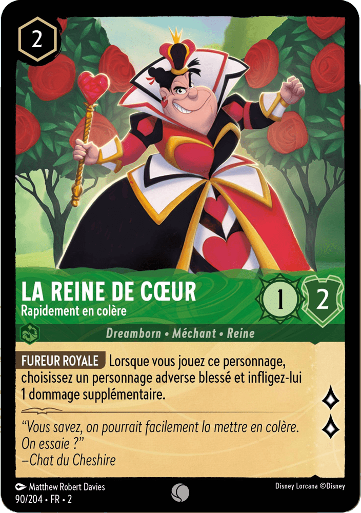 La Reine - Déguisée en mendiante 93/204 - Lorcana S2 FR
