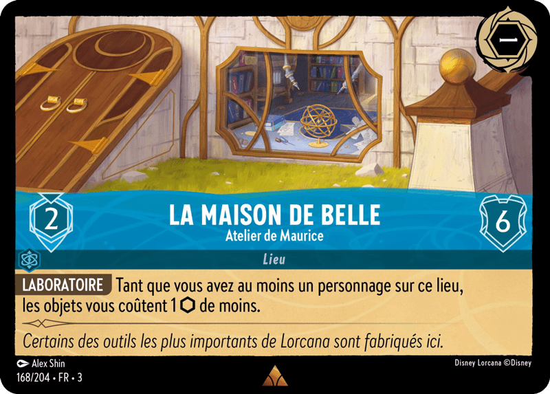 La Maison de Belle - Atelier de Maurice 168/204 - Lorcana S3 FR