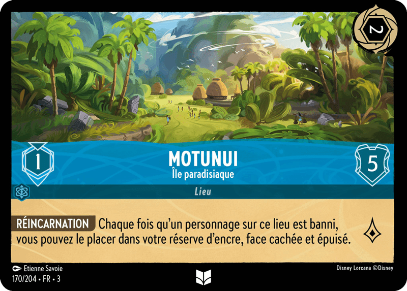 Motunui - Île paradisiaque 170/204 - Lorcana S3 FR