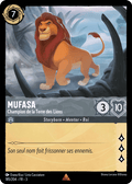 Mufasa - Champion de la Terre des Lions 185/204 - Lorcana S3 FR