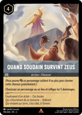 Quand soudain survint Zeus - Action 195/204 - Lorcana S3 FR