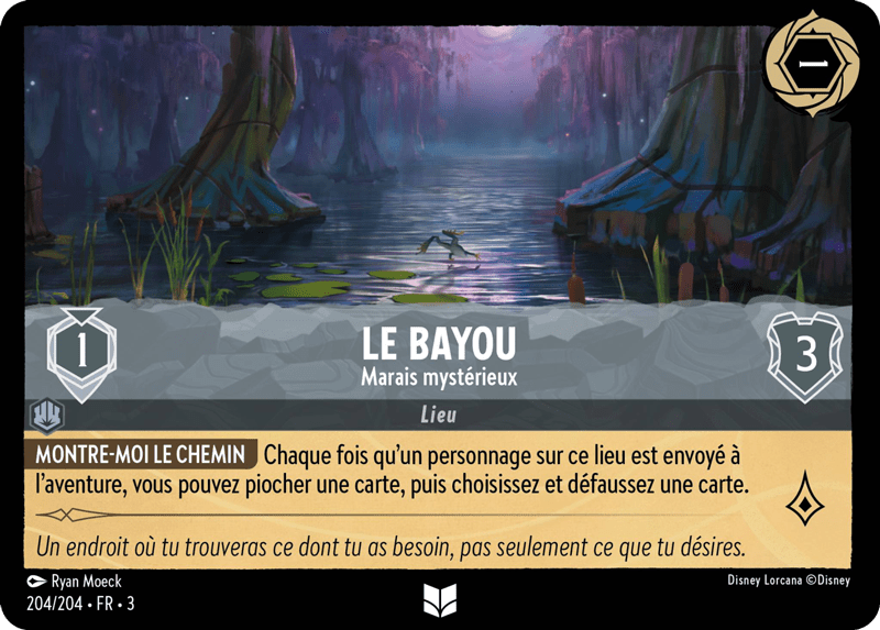 Le Bayou - Marais mystérieux 204/204 - Lorcana S3 FR