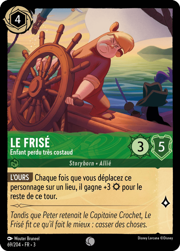 Le Frisé - Enfant perdu très costaud 69/204 - Lorcana S3 FR