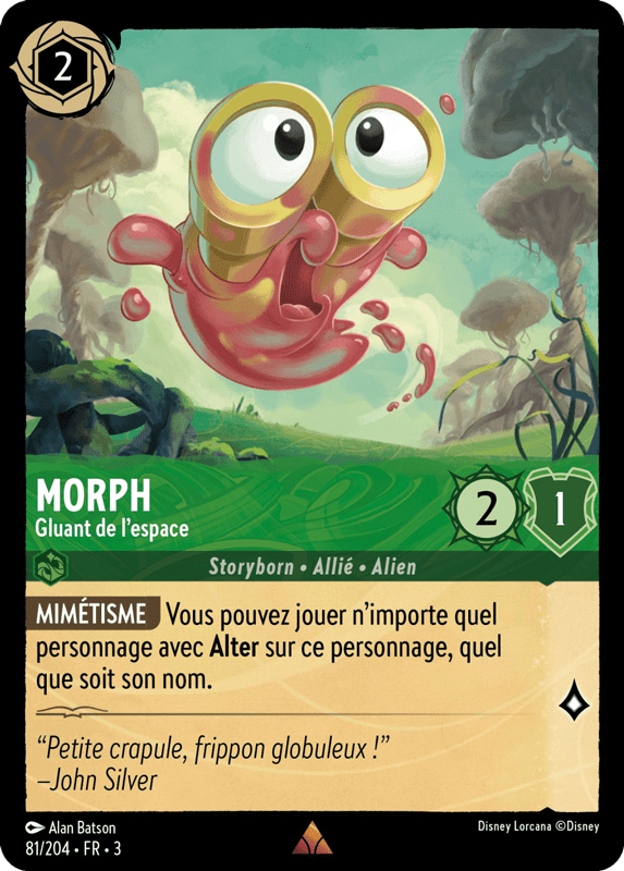 Morph - Gluant de lespace 81/204 - Lorcana S3 FR