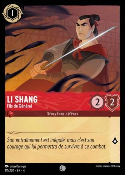 Li Shang - Fils de Général [111/204 FR 4]