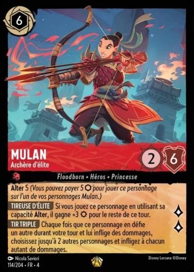 Mulan - Archère d'élite [114/204 FR 4]