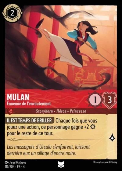 Mulan - Ennemie de l'envoûtement [115/204 FR 4]
