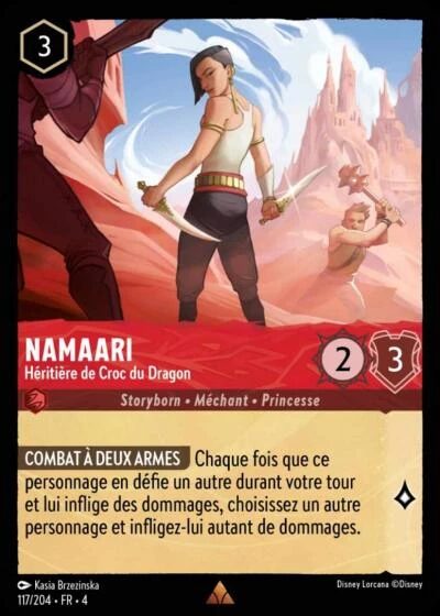Namaari - Héritière de Croc du Dragon [117/204 FR 4]