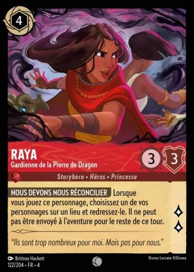 Raya - Gardienne de la Pierre de Dragon [122/204 FR 4]
