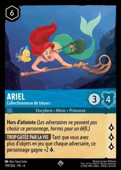 Ariel - Collectionneuse de trésors [139/204 FR 4]