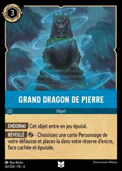 Grand dragon de pierre [167/204 FR 4]