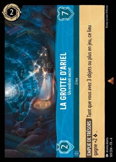 La grotte d'Ariel - Un endroit secret [169/204 FR 4]