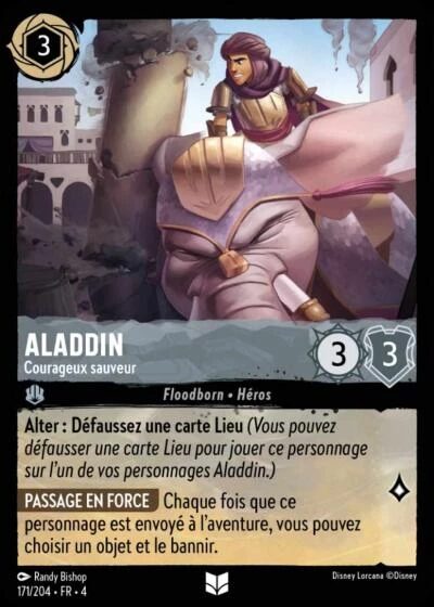 Aladdin - Courageux sauveur [171/204 FR 4]