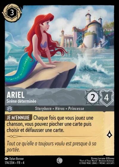 Ariel - Sirène déterminée [174/204 FR 4]