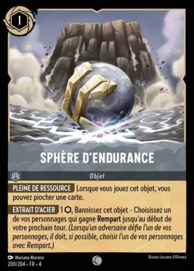 Sphère d'endurance [200/204 FR 4]