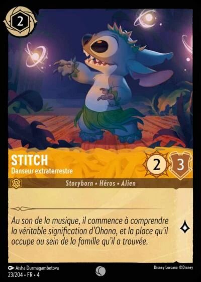 Stitch - Danseur extraterrestre [23/204 FR 4]