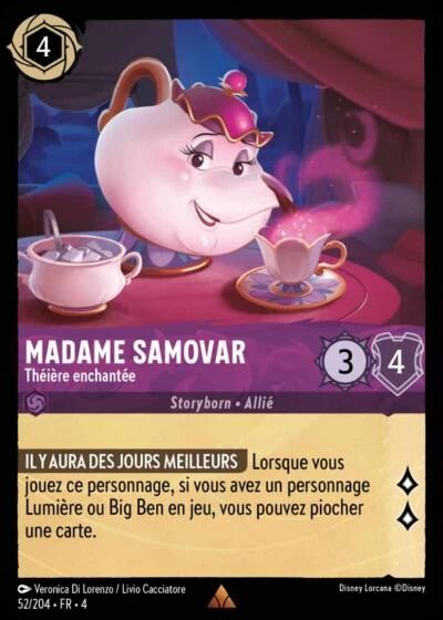 Madame Samovar - Théière enchantée [52/204 FR 4]
