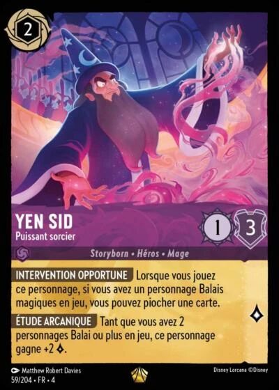 Yen Sid - Puissant sorcier [59/204 FR 4]