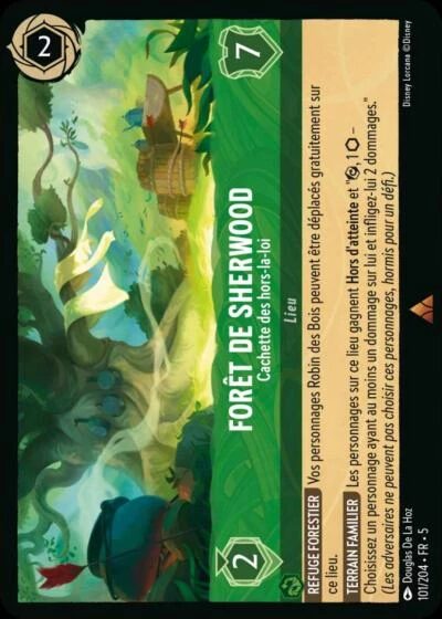 Forêt de Sherwood - Cachette des hors-la-loi [101/204 FR 5]
