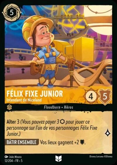Félix Fixe Junior - Intendant de Niceland [12/204 FR 5]